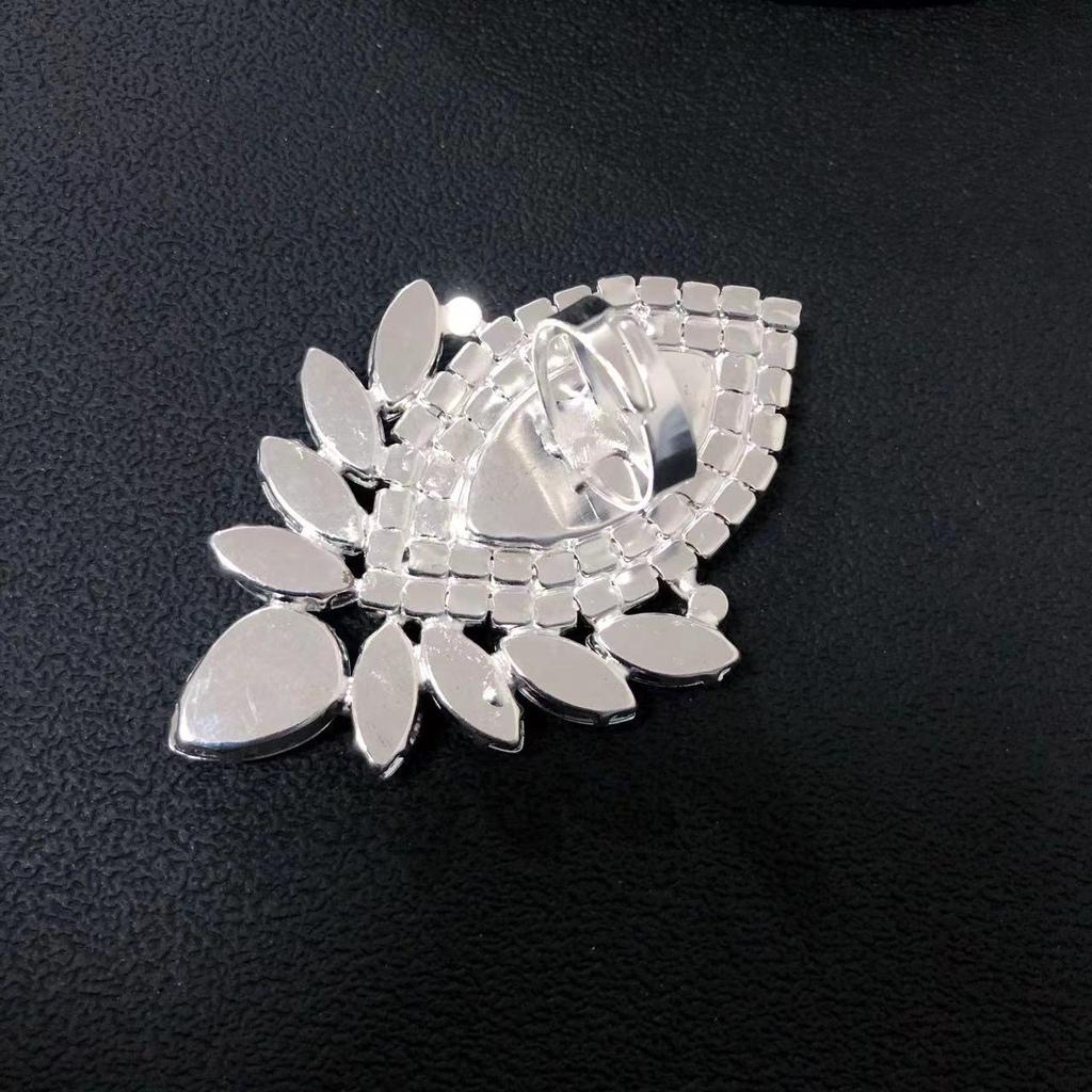 Exquisite Teardrop Rhinestone Ring - Trendy European & American Banquet Party Accessory