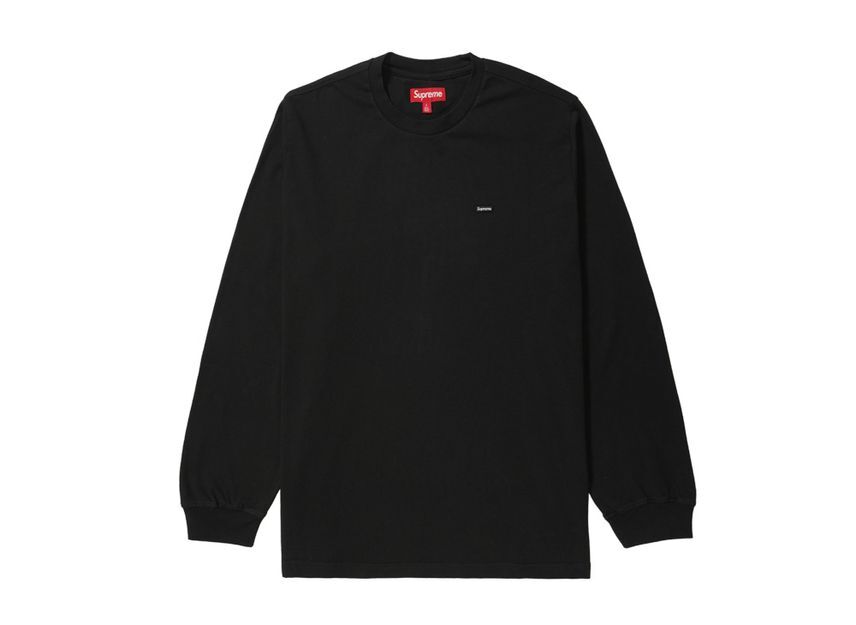 Supreme Small Box L/S Tee Black (25SS) M