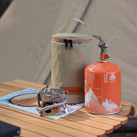 

Сумка для хранения бензобака для кемпинга с ручкой, защитная сумка из ткани Оксфорд для предотвращения столкновений для печи для пикника, портативный контейнер для бензобака, барбекю на открытом воздухе