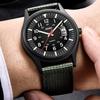 Reloj Hombre  Fashion Men Nylon Strap Band Watches Luxury Men Quartz Watch Sports Calendar Date Wristwatch Relogio Masculino