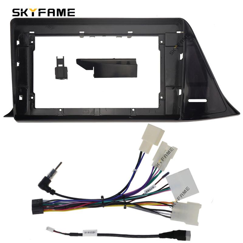 SKYFAME Car Frame Fascia Adapter Canbus Box Decoder Android Radio Dash Fitting Panel Kit For Toyota CHR IZOA