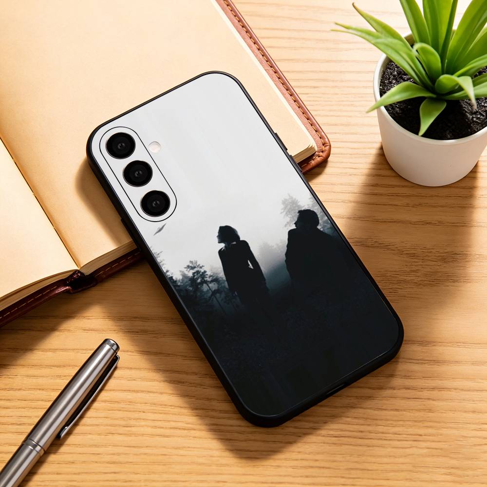 TOP SECRET UFO x-files Phone Case For Samsung Galaxy A73,A72,A71,A70,A53,A52,A51,Soft Silicone Black Cover