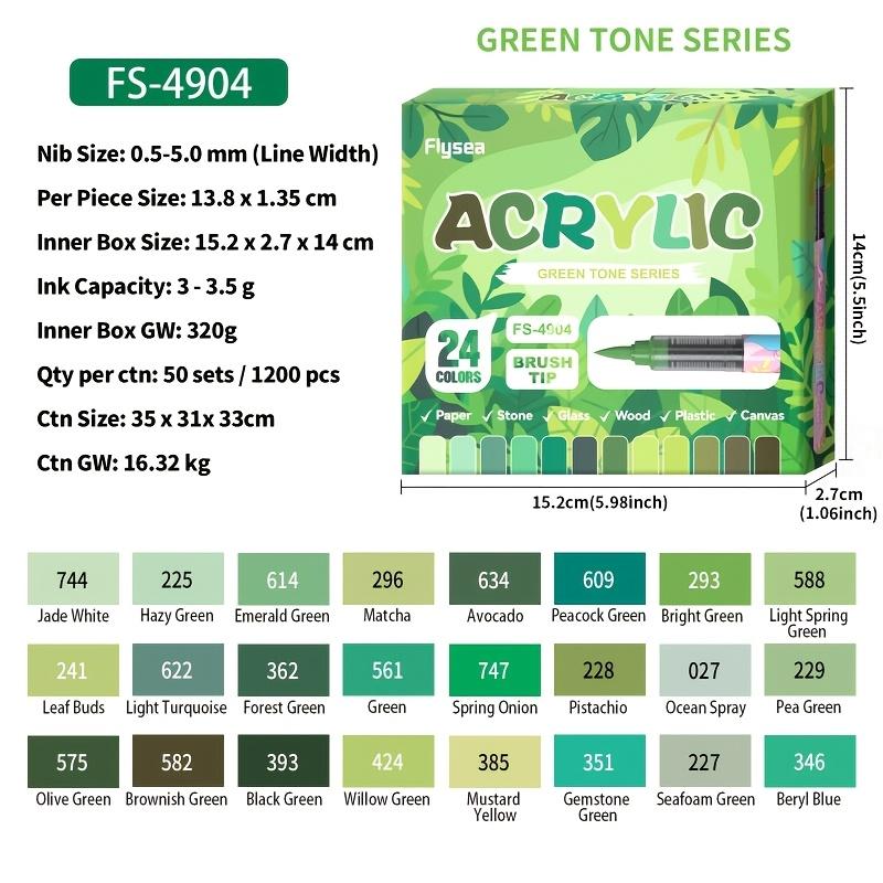 24-Color Marker Set, Suitable for Various Materials. It Offers Rich, Vibrant Colors, Making It an Ideal Choice