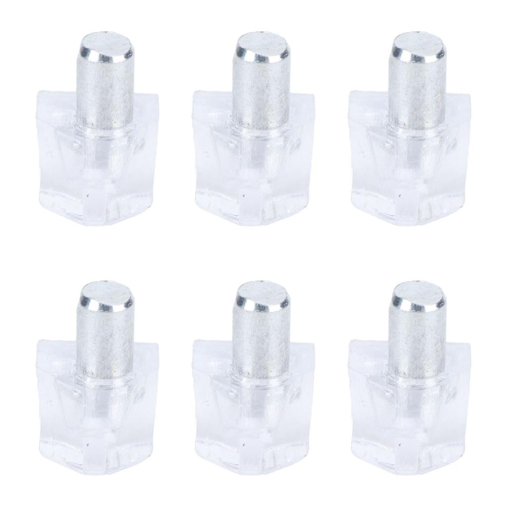 50PCS Clear Shelf Support Pegs Shelf Holder Pins Bracket Cabinet Clips Holder Furniture Hardware