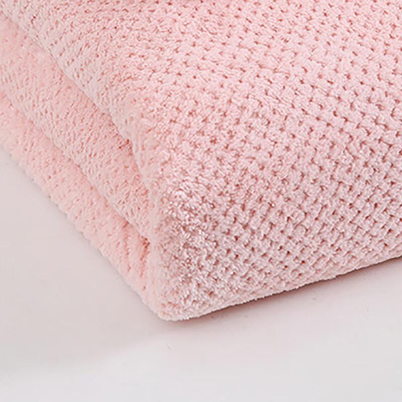 Mling Waffle Weave Thickened Absorbent Bath Towel 2-Pack
