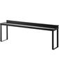Yamazaki (Yamazaki Industries) Stove Back Gap Rack, Black, Approx. W58 X D11 X H19.5cm, Tower Stove Back Cover, Simply Place Behind, Guards Against