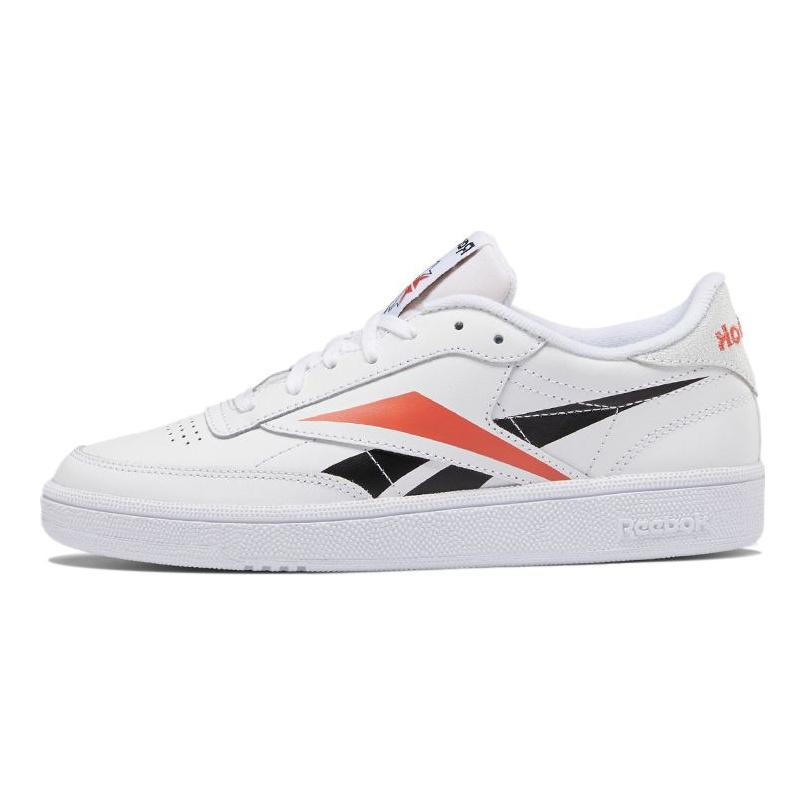 Reebok Club C 85 Rosette Men Sneakers White Black EG1455