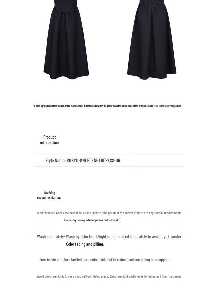 VEROMODA Bow-knot Two-way Strap A-line Midi Dress