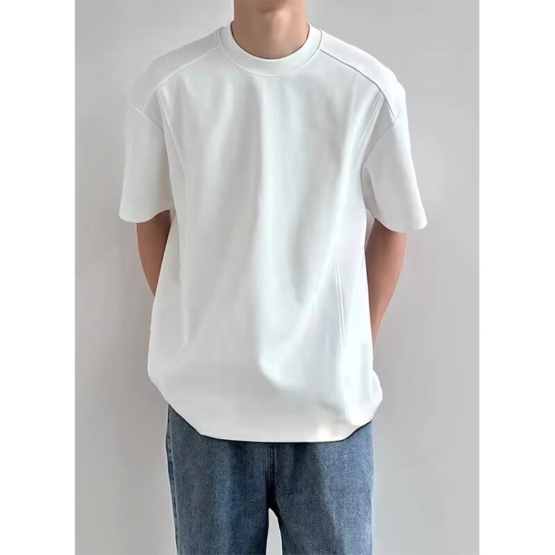 MONPOC Men s Deconstructed Solid Short Sleeve T-Shirt XL