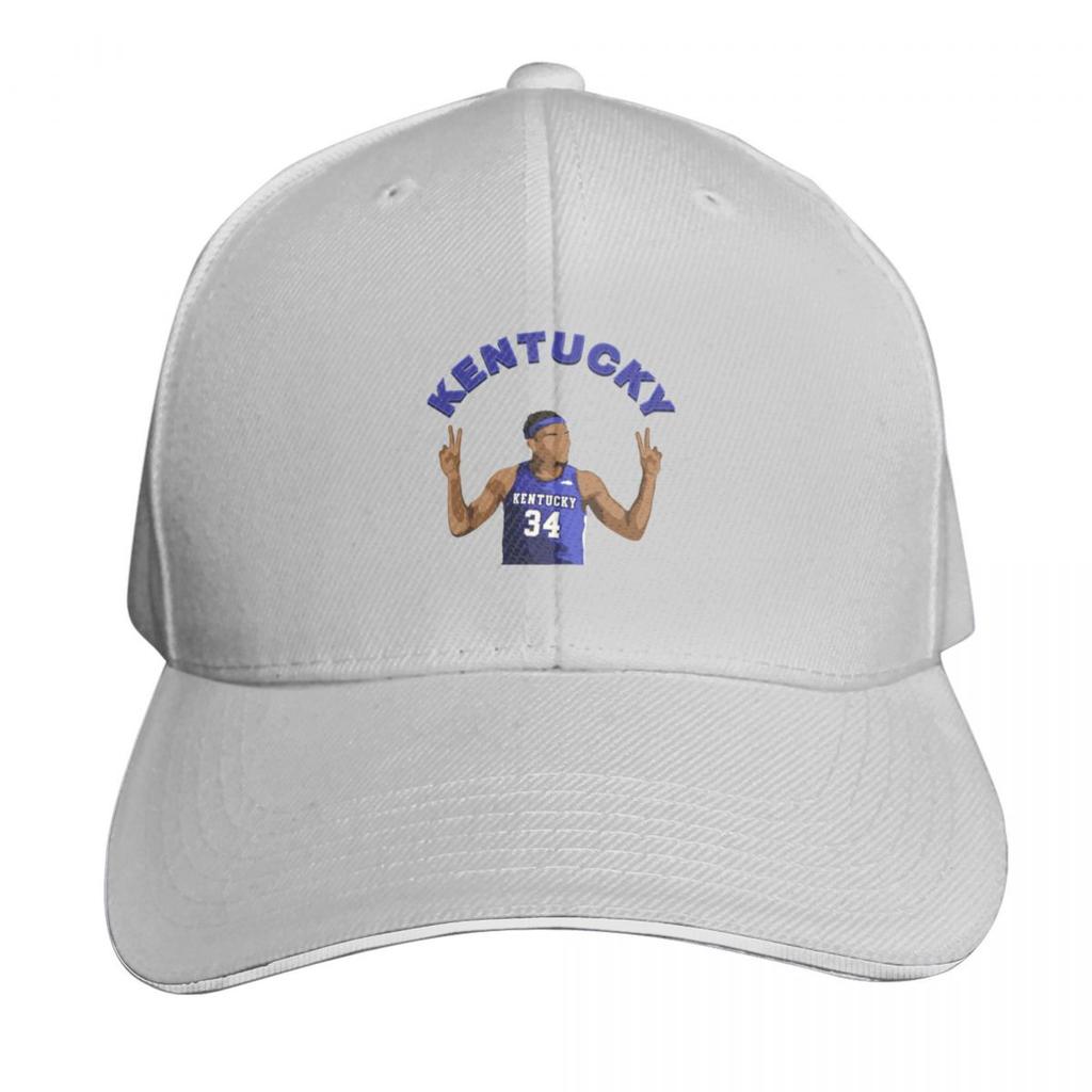 Oscar Tshiebwe 34 University Of Kentucky Basketball Baseball Cap Men Women Casual Summer Sport Sun Cap