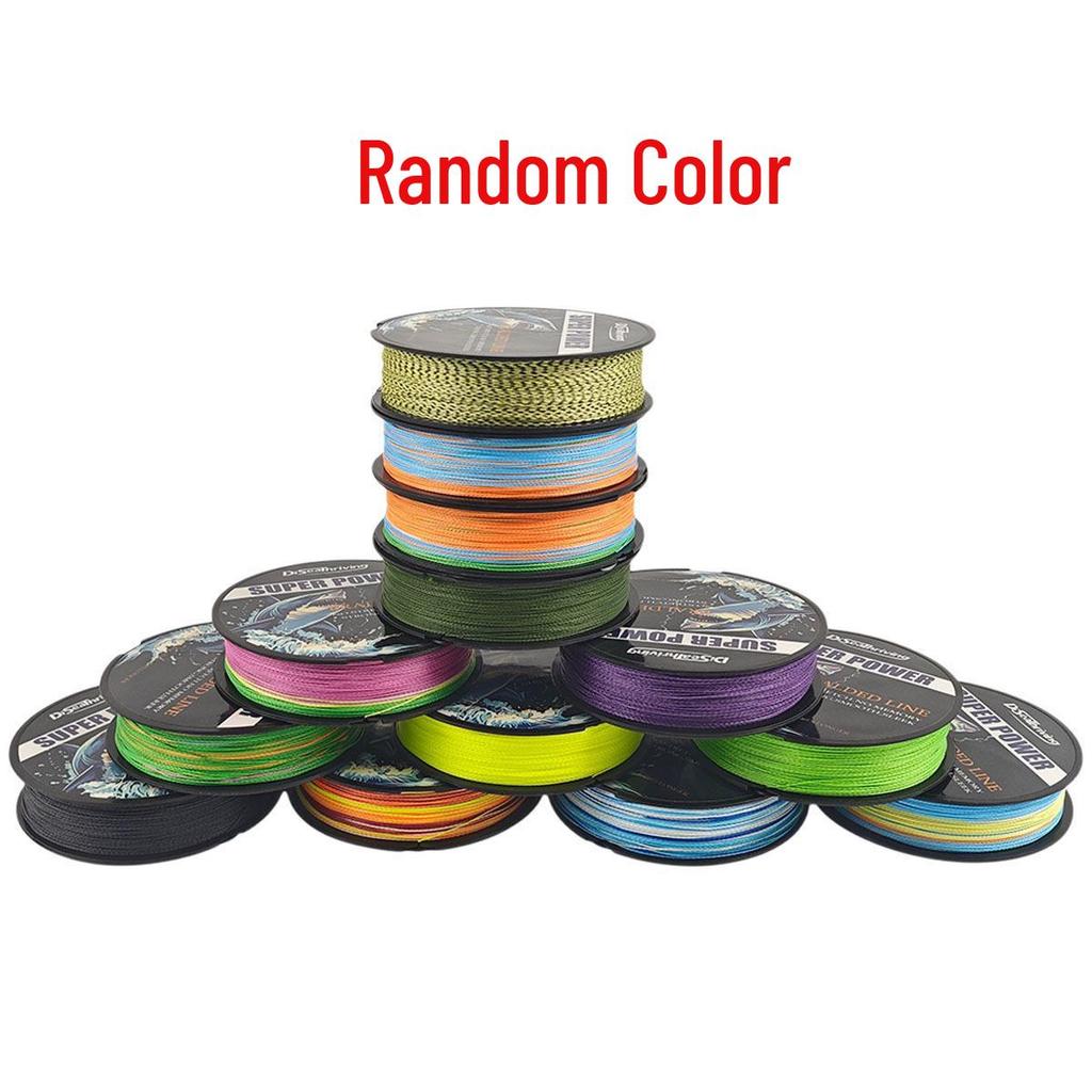 Strong 100m 4-Strand PE Braided Fishing Line, 100lb, for Freshwater & Saltwater