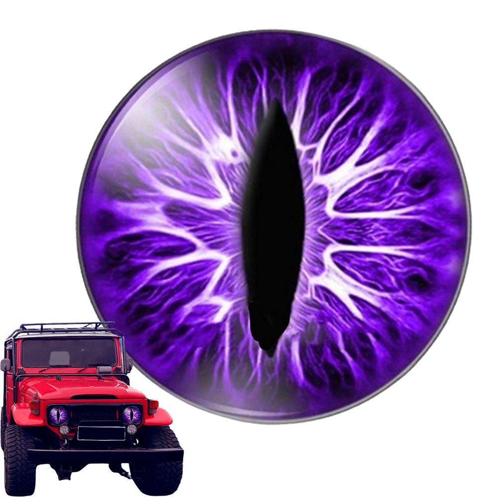 

Наклейка Beast Eyes 3D Stereo Round Eyes Наклейки на фары Смешные наклейки Наклейки на окна автомобиля Наклейки для украшения бампера для грузовика внедорожника