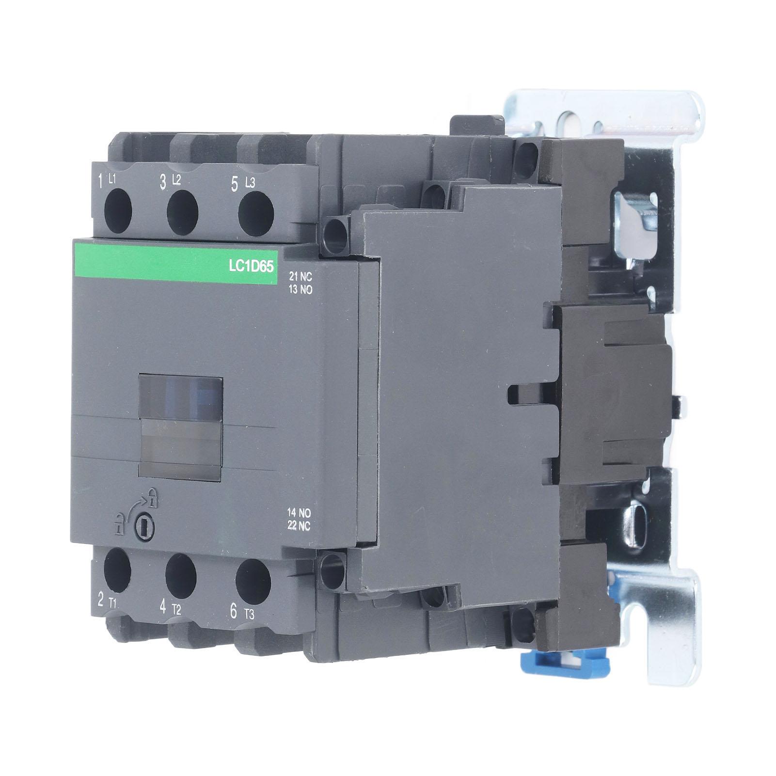 

AC Контактор Низьковольтний Промисловий Електричний AC Контактор 380В 65А для Промислових та Гірничодобувних Підприємств Котушка AC48В