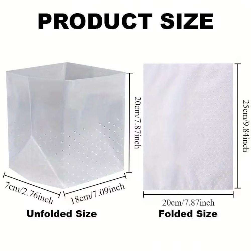 30/60/90PCS Foldable Disposable Waste Bag Anti-Clogging Leftover Vegetable Bag  Kitchen
