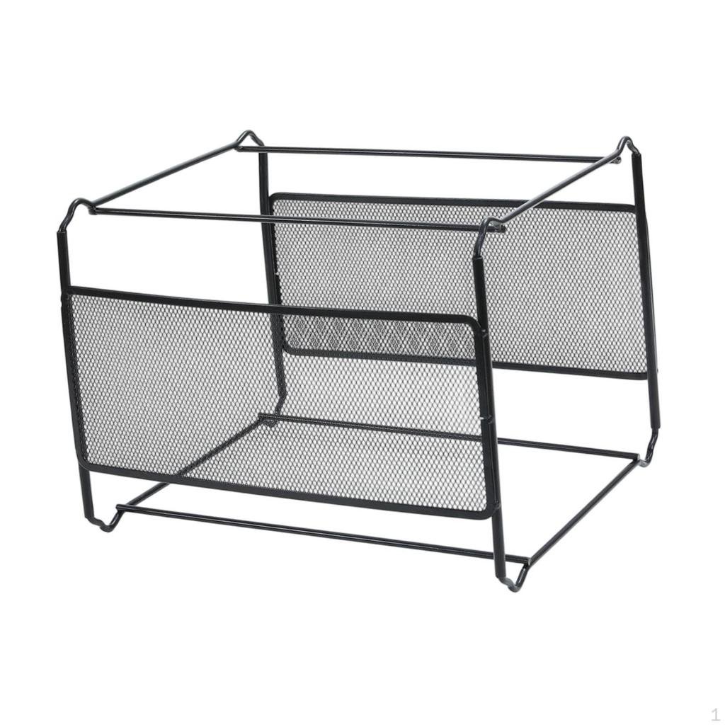 Desktop Organizer for Hanging File Folders, Letter Size Storage Home Magazines