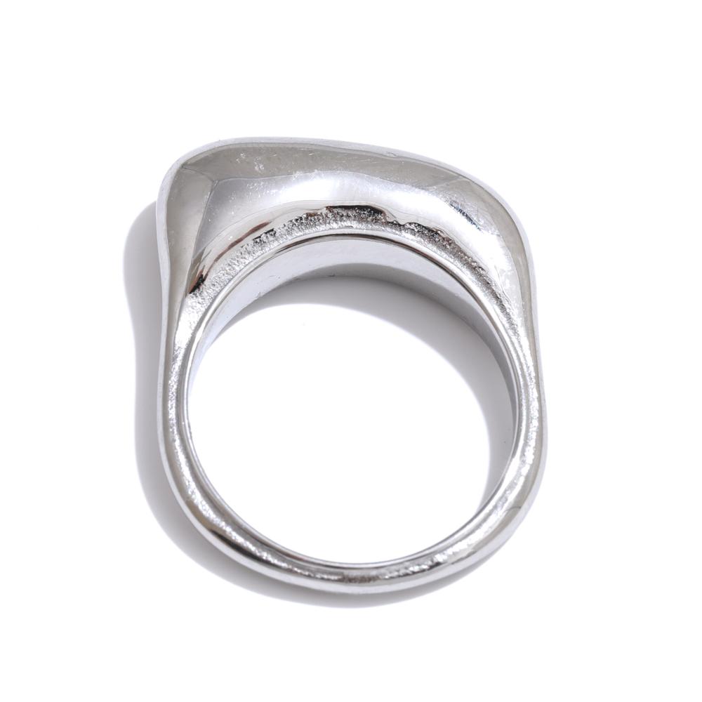 

Yhpup 6789# Stainless Steel Metal Casting Integrated Ring Waterproof Minimalist Jewelry Ladies Jewelry Gift for Her PVD Plated 6