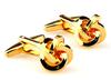 Black Cufflinks For Men Fashion Knot Design Top Quality Copper Sale Cufflinks Whoelsaleretail