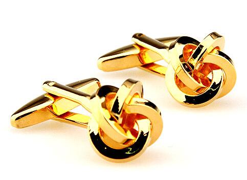 Black Cufflinks For Men Fashion Knot Design Top Quality Copper Sale Cufflinks Whoelsaleretail