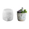 Practical Florals Flower Pots Sturdy Silicone Mould Cement Plaster Craft Supplies for Garden and Indoor Decoration