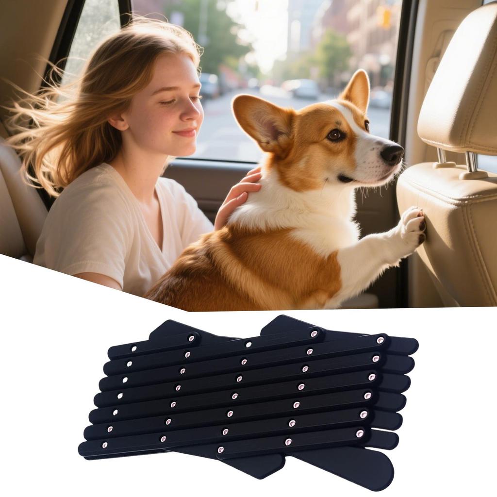 Car Window Gate Pet Puppy Dog Ventilation Grill Safe Guard Auto Window Retractable Dog Fence Car Window Protection Mesh