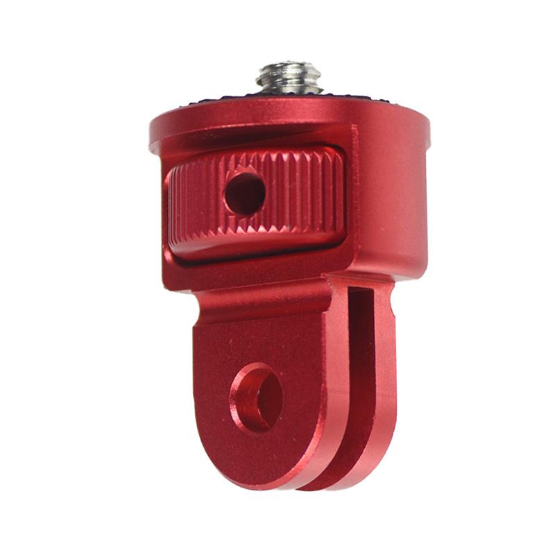 360 Rotating Mini Tripod Adapter 1/4 Inch Screw CNC Aluminum Locking Mount for GoPro12 11 POCKET 2 FIMI PALM 2 Insta360 X3 Osmo