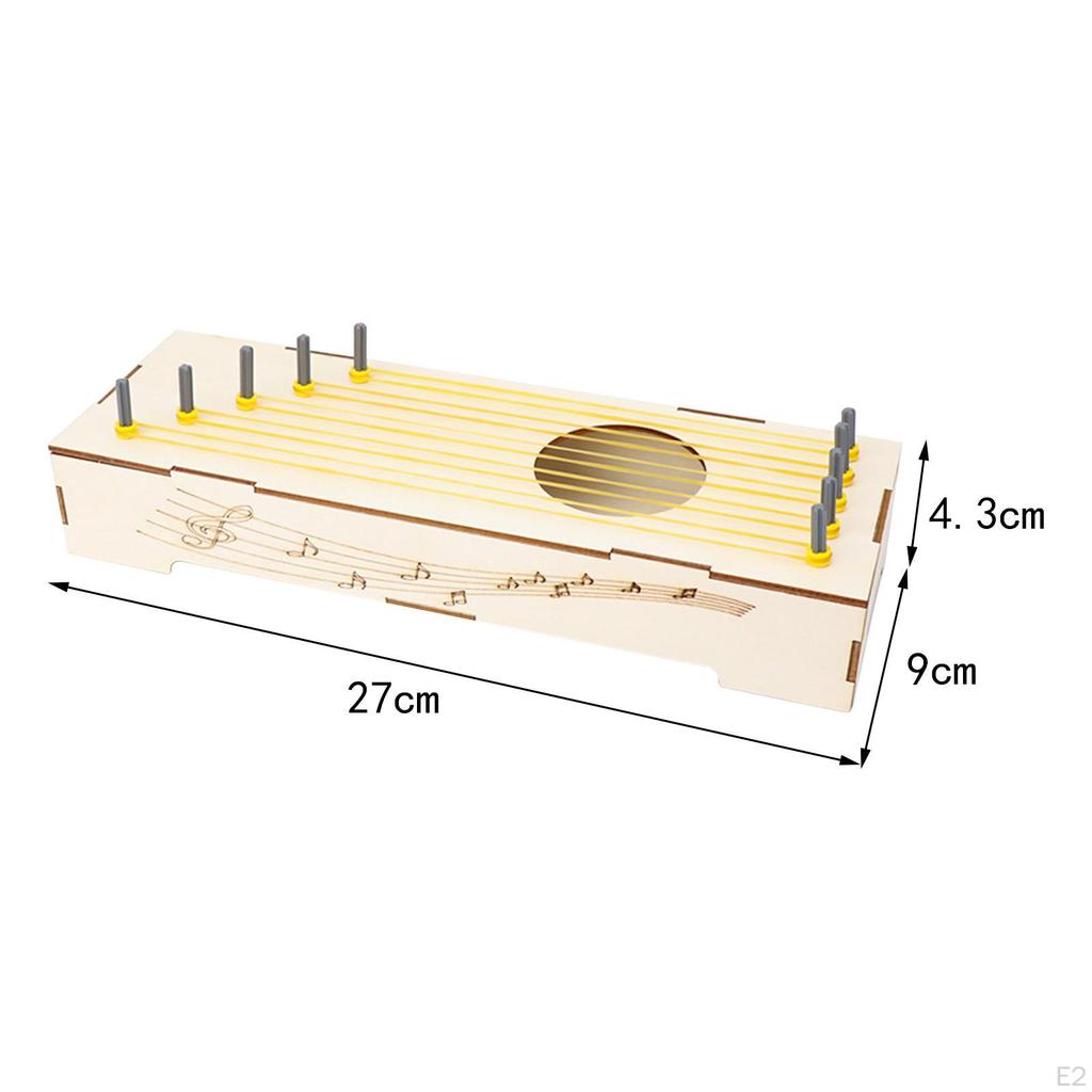Stem Education Creative Kits Science Experiment Wooden Handmade for Students Brain Teaser