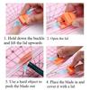 Portable A4 Paper Cutter Paper Blade for Photo Trimmers Scrapbook Lightweight Cutting Mat Machine-Unidirectional Cutting
