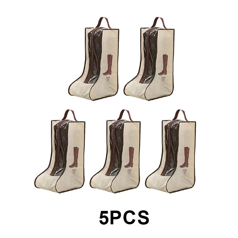 1/5 Stück Multifunktionale Schuhe Aufbewahrungstasche mit Griff Staubdichter Stiefelschutz für Lange & Stiefelette Reisebeutel Schuhe Organisieren