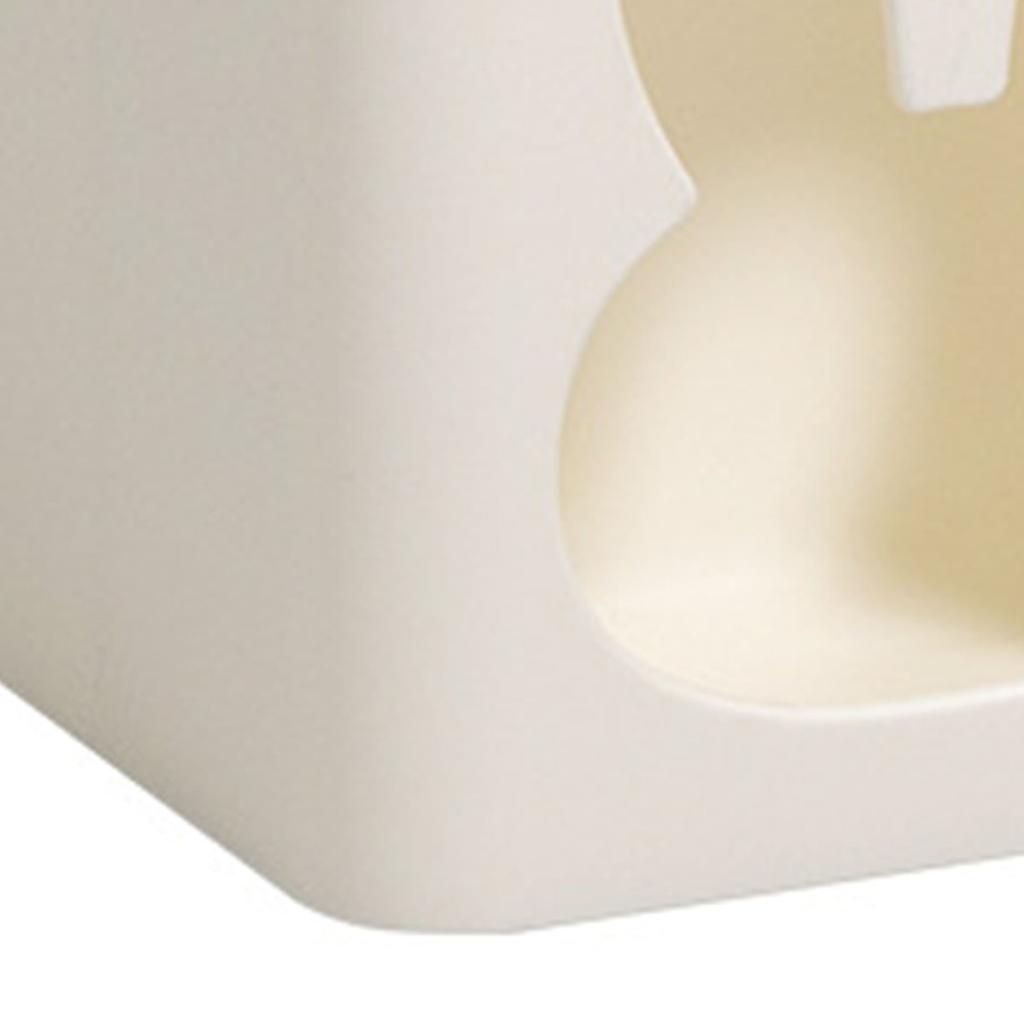 Pen Holder Organizer Prevent Slip Multi Functional Cute Rabbit Plastic Desktop Pen Container for