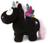 NICI Unicorn Rainbow Inn Plush Black Toy, 32cm, Germany, 3047378,