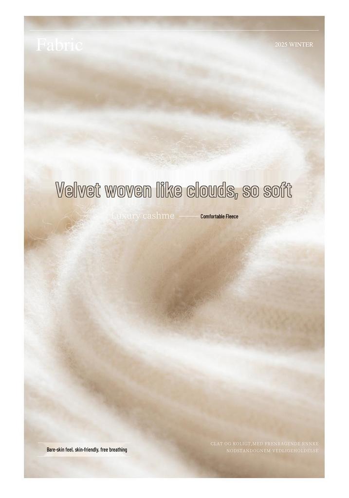 One-Shoulder Solid Color Cashmere Women's Ribbed Knit Sweater - Slimming Lazy Style for Autumn/Winter New Arrivals