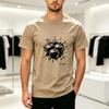 Perfect Three Apples Splash Ink Graphic T Shirt Unisex Unisex Cotton Short Sleeve Tee Minimalist Streetwear Casual Gift Y2k Top