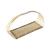 Bamboo Basket Serving Tray Rustic Food Biscuit Cookies Pastry Display for Kitchen