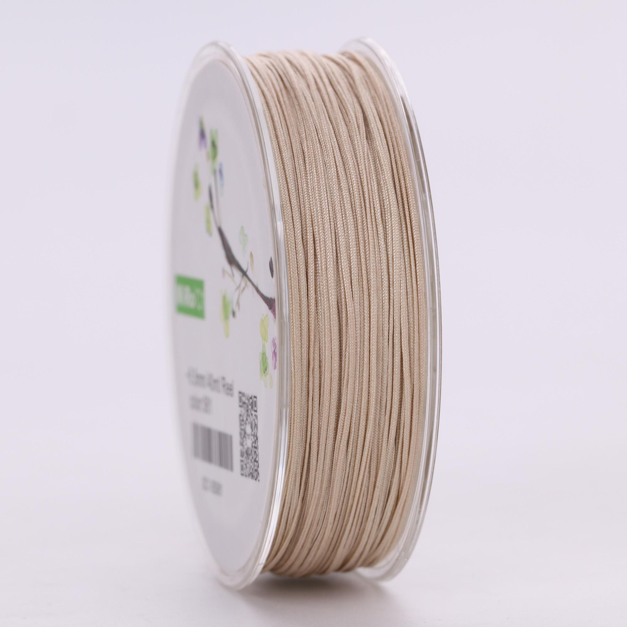 Nylon Cord 0.5mm Lanyard Jewelry Cord Beading Thread Bracelet and Necklace Material Chinese Knotting Cord