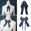 New Female Unisex Bow Tie Brooches For Women Pearl Crystal Pendant Collar Pin Shirt Clothes Necktie Bowknot Suit Accessories