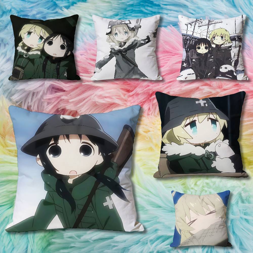 Girls LLast TTours Anime Celebrity Merchandise AllMatch Printed Pillow Case Sofa Car Office Room Decoration Protector