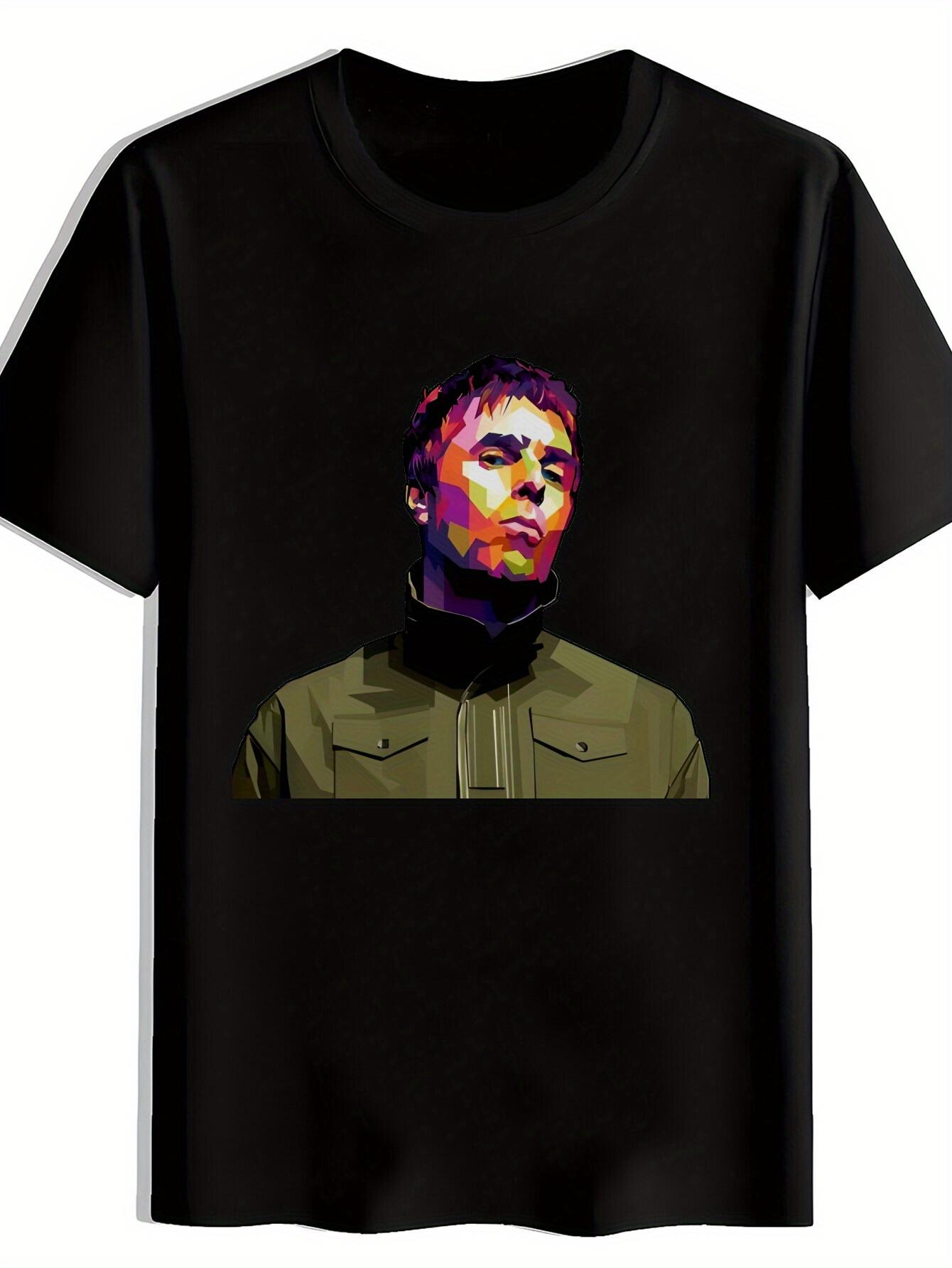 Rock Band Graphic T-shirt - Retro Print Short Sleeve Crewneck XL