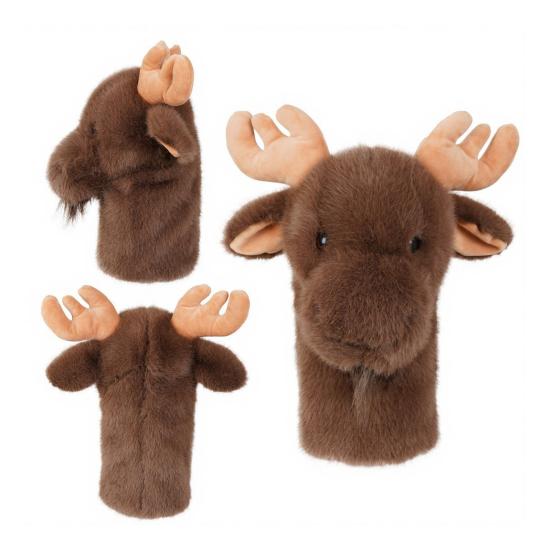 Plush Animal Golf Club Headcover Goat Fox Chipmunk Elk Wolf Sheepdog Raccoon