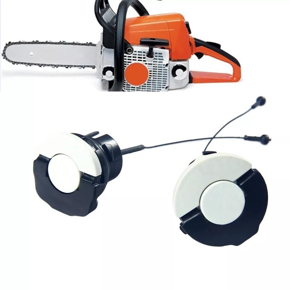 2Pcs/Set Fuel Cap & Oil Cap For STIHL MS171 MS181 MS192T MS200T MS210 MS211 MS230 MS250 Chainsaw Grass Trimmer Tool Parts