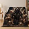 2026 New French Bulldogs Pit Bull Dogs Flannel Blanket,Cozy Soft Throw Blanket for Home Bedroom Bed Sofa Picnic Cover Kids Gift