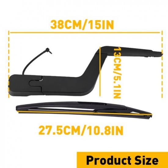 Rear Wiper Blade Arm Fit For GMC Saturn Acadia Outlook 2007-2012 Back Windshield