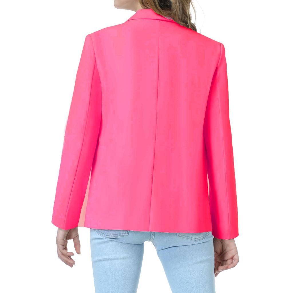 Girls' Jacket - Notch Lapel Stylish Coat  6-12 Y