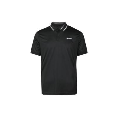 Polo de Tenis Dri-FIT de Corte Ajustado Manga Corta para Hombre Tops Negro BV1195-010