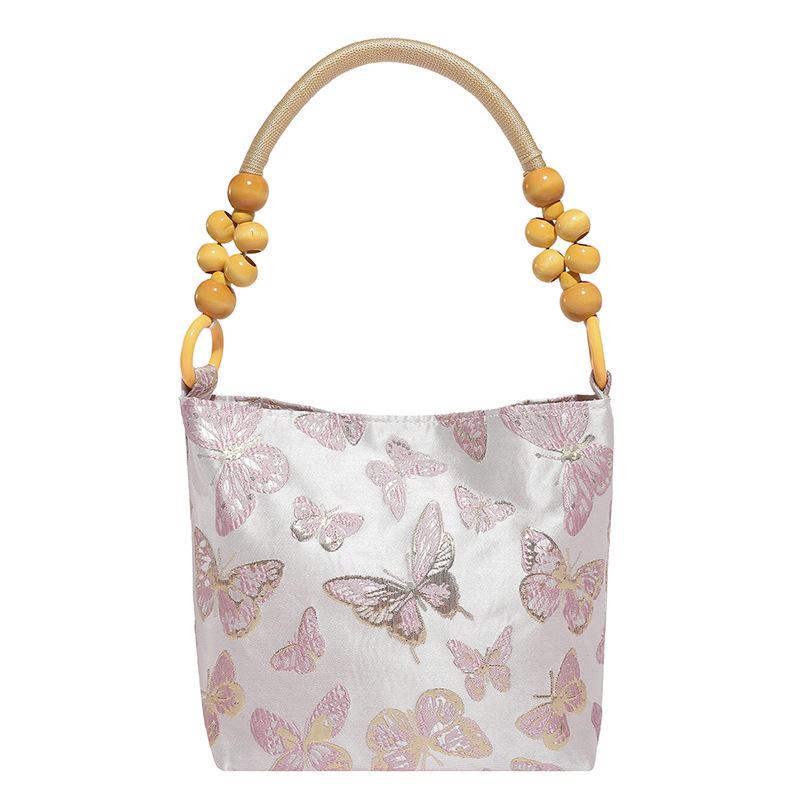 2025 Herbst Bestickte Damen Achsel-Tragetasche: Vielseitiger täglicher Schulter-Eimer-Stil