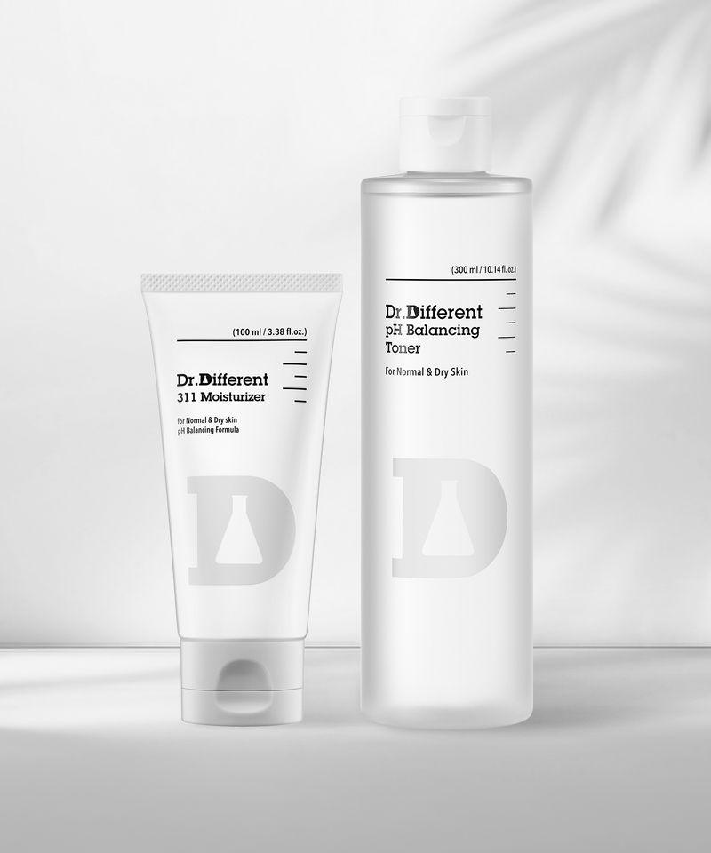 Moisturizing Basic Set for Normal to Dry Skin (Toner + Cream)