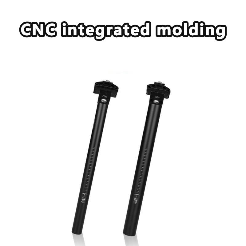 Подседельная труба велосипеда Подседельная труба Подседельный штырь Горный складной велосипед Удлинитель Подседельный штырь из алюминиевого сплава Аксессуары для шоссейных велосипедов чёрный