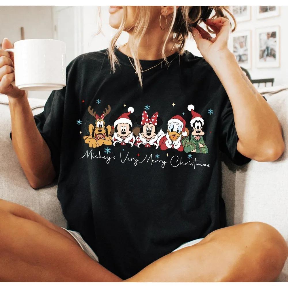 Hot Sale Disney Cartoon Castle Co Branded Printed T-shirt 2026 Men Women Summer New Harajuku Streetwear Fashion Large Loose Casual Short Sleeve Top