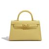 New trendy second-generation mini Kelly bag shoulder messenger bag niche contrasting handbag