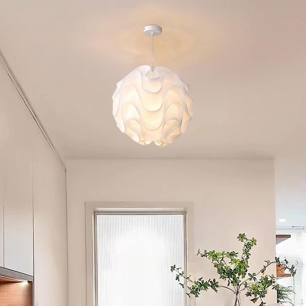 Hanging Light Shade Shape Easy Installation Atmosphere Enhancing Lampcover Cage for Chandelier