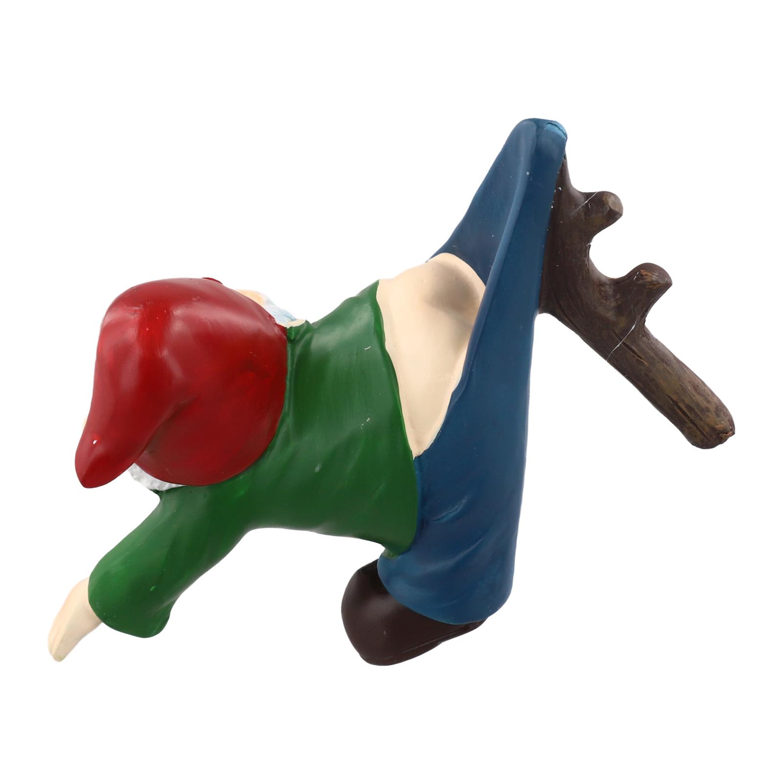 Resin Gnome Statues Decorative Garden Ornament Colorful Gnome Statues Delightful Patio Decorations Adorable Garden Gnome Figure China Mainland